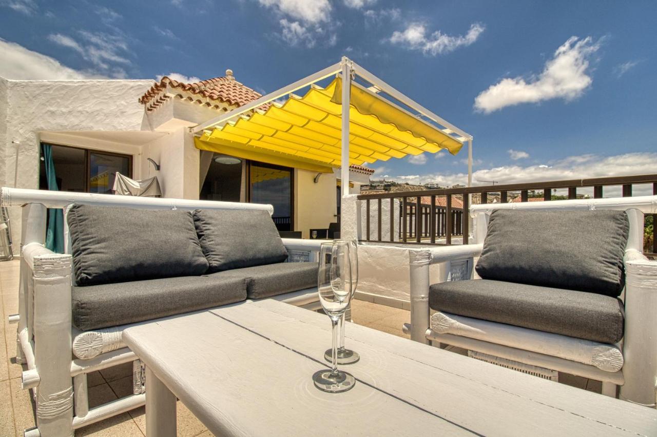 Playa FeñabePenthouse Sea View Jacuzzy Terrace & Poolアパートメント エクステリア 写真