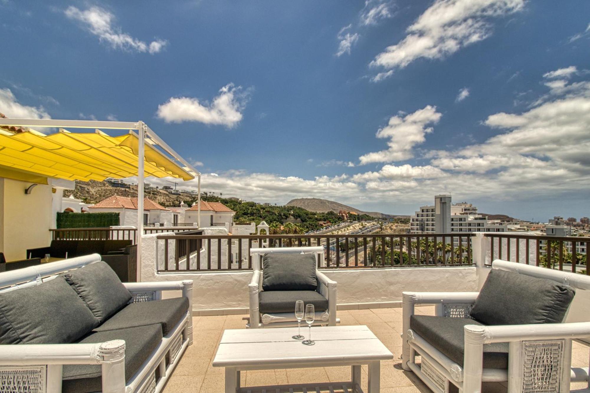 Playa FeñabePenthouse Sea View Jacuzzy Terrace & Poolアパートメント エクステリア 写真