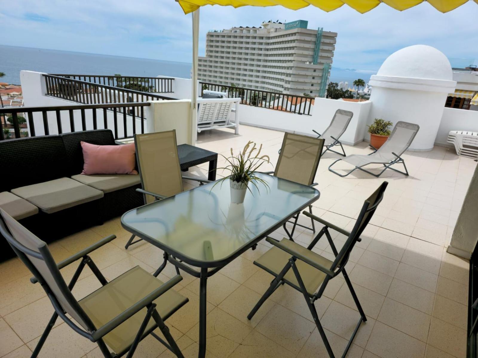 Playa FeñabePenthouse Sea View Jacuzzy Terrace & Poolアパートメント エクステリア 写真