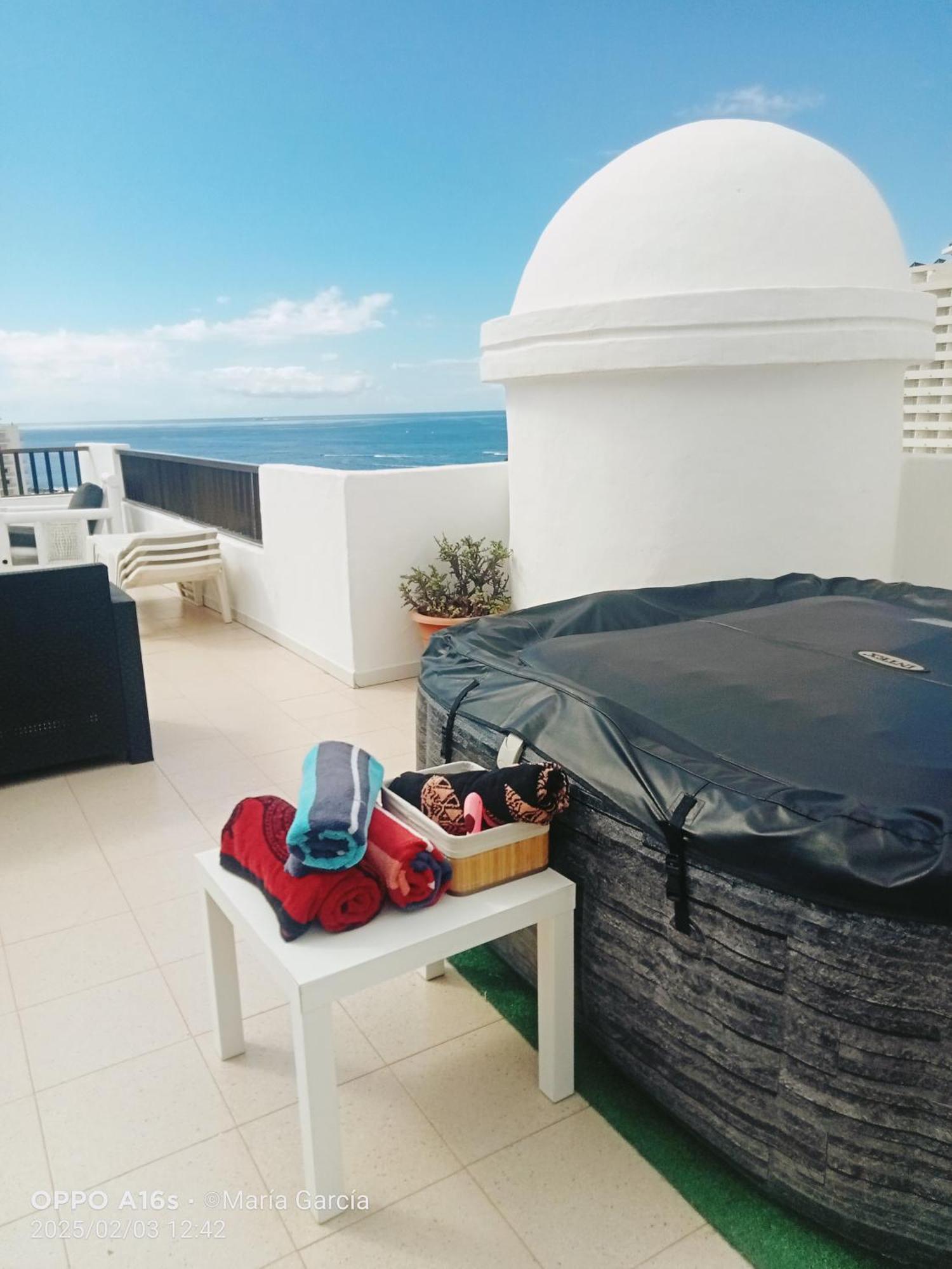 Playa FeñabePenthouse Sea View Jacuzzy Terrace & Poolアパートメント エクステリア 写真