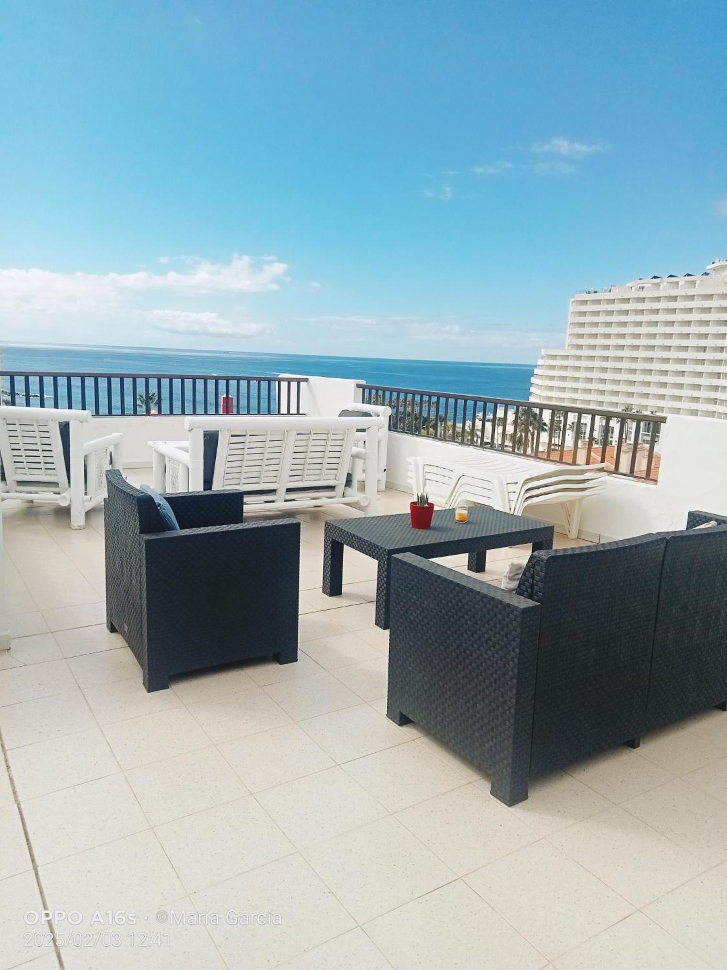 Playa FeñabePenthouse Sea View Jacuzzy Terrace & Poolアパートメント エクステリア 写真