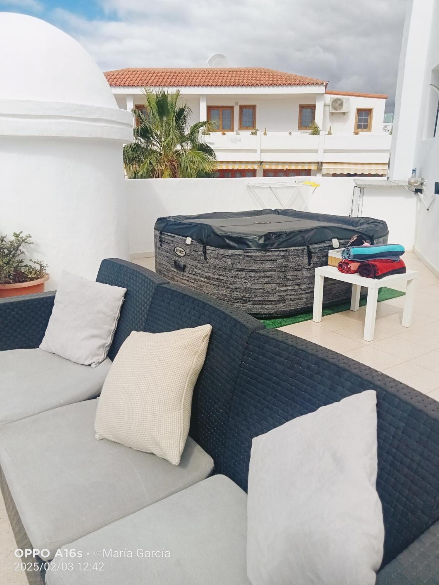 Playa FeñabePenthouse Sea View Jacuzzy Terrace & Poolアパートメント エクステリア 写真
